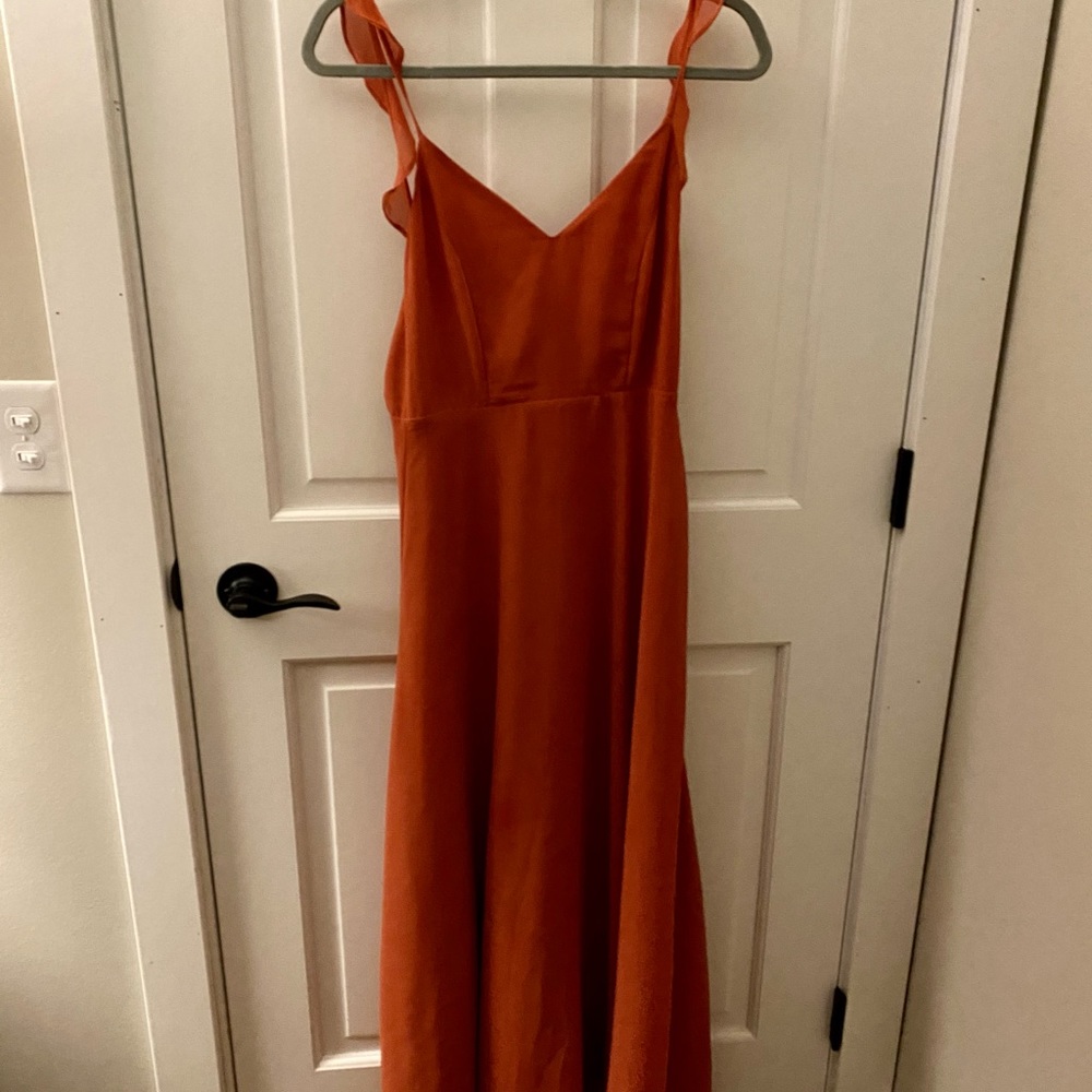 Coral bridesmaid or prom dress. Discounted shipping ❤️ - Picture 8 of 9